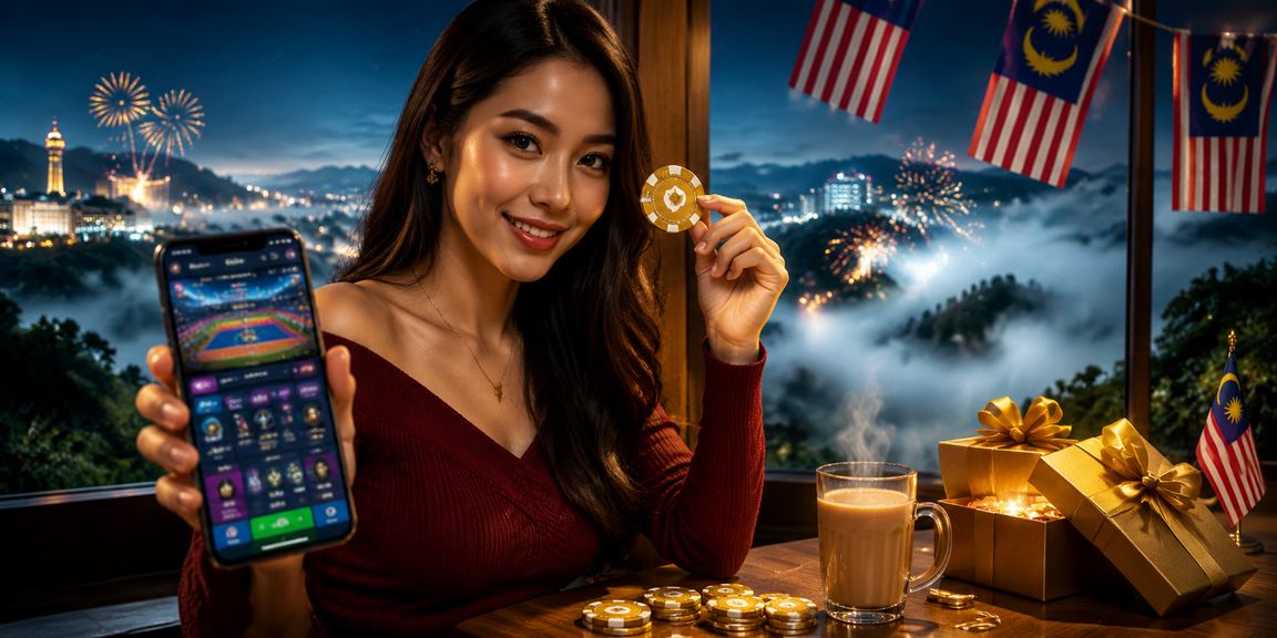 Pengguna Malaysia bermain kasino mudah alih di Genting Highlands dengan gaya tempatan